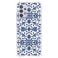 Samsung Galaxy A32 4G | A32 5G Enterprise Editie Case Flower Blue - thumbnail