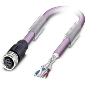 Phoenix Contact 1519370 Sensor/actuator dataconnector, geassembleerd M8 Aantal polen (sensoren): 5 Bus, haaks 0.50 m 1 stuk(s)