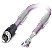 Phoenix Contact 1519370 Sensor/actuator dataconnector, geassembleerd M8 Aantal polen (sensoren): 5 Bus, haaks 0.50 m 1 stuk(s)