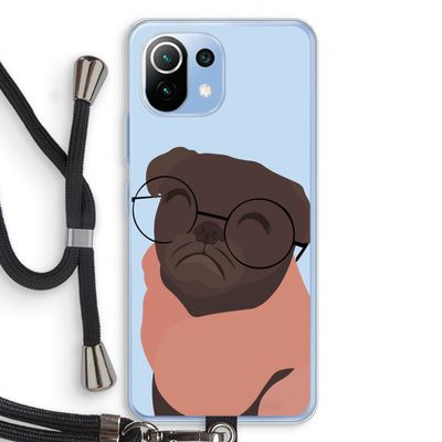 Ludo: Xiaomi Mi 11 Lite Transparant Hoesje met koord