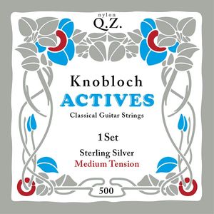 Knobloch 500KASQ snarenset klassiek mt (sterling silver en qz nylon)