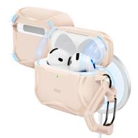 AirPods 4 Cyber Tough Case (HaloLock) - Titanium