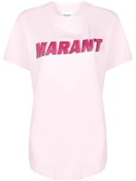 MARANT ÉTOILE t-shirt en coton à logo imprimé - Rose