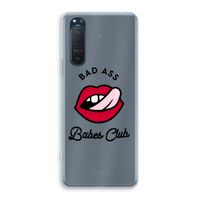 Badass Babes Club: Sony Xperia 5 II Transparant Hoesje