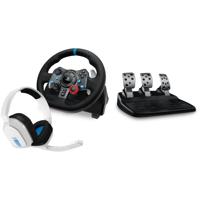 Logitech G29 Racestuur + ASTRO A10 headset