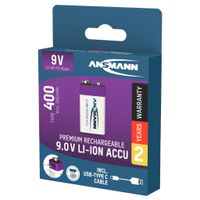 Ansmann Oplaadbaar Batterij 9-voudig En Usb-c Ansmann Oplaadbaar Batterij 9-voudig En Usb-c