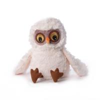 Inware sneeuwuil Knuffel - 22 cm - wit - pluche - uil knuffeldier
