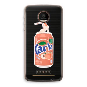S(peach)less: Motorola Moto Z Force Transparant Hoesje