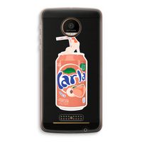 S(peach)less: Motorola Moto Z Force Transparant Hoesje
