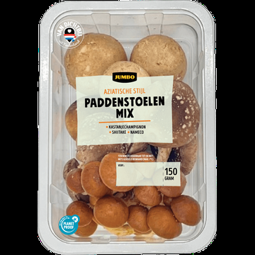 Jumbo Paddenstoelen Mix Aziatische Stijl 150 g