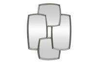 Wandspiegel QUADRA 90 cm zilver - 48191