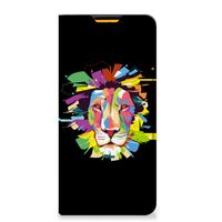 Samsung Galaxy M52 Magnet Case Lion Color - thumbnail