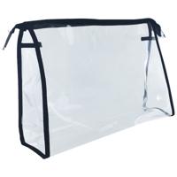 Voorkappers Opberg etui transparant groot met rits