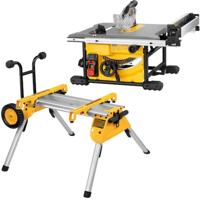 DeWALT DWE7485RS-QS 1850W tafelzaag DW745 + verrijdbaar onderstel DE7400-XJ