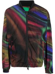 Emporio Armani veste bomber à imprimé abstrait - Multicolore