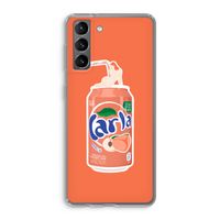 S(peach)less: Samsung Galaxy S21 Transparant Hoesje