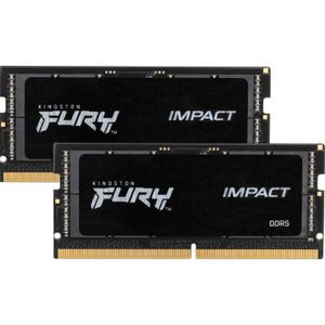 Kingston Technology FURY Impact Black geheugenmodule 32 GB 2 x 16 GB DDR5 2400 MHz