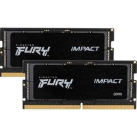 Kingston Technology FURY Impact Black geheugenmodule 32 GB 2 x 16 GB DDR5 2400 MHz - thumbnail