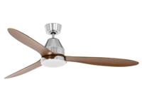 Beacon Plafondventilator hout met lampWhitehaven Ø 143cm IP55 - 213045