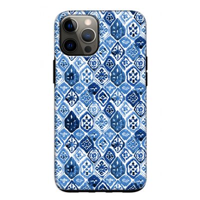 Blauw motief: iPhone 12 Pro Tough Case