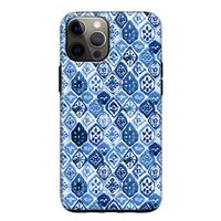 Blauw motief: iPhone 12 Pro Tough Case