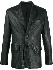 Zadig&Voltaire blazer à effet froissé - Noir