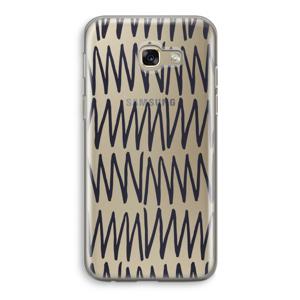 Marrakech Zigzag: Samsung Galaxy A5 (2017) Transparant Hoesje