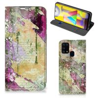 Bookcase Samsung Galaxy M31 Letter Painting
