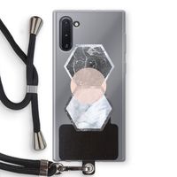 Creatieve toets: Samsung Galaxy Note 10 Transparant Hoesje met koord