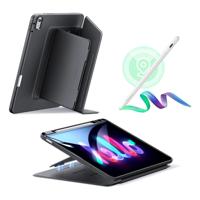 iPad Air 13" (M2) 2024 Bundle Flip Magnetic Case with Geo Digital Pencil - Black