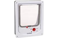 Kattenluik plastic 10x19x24.5cm wit - Catmate