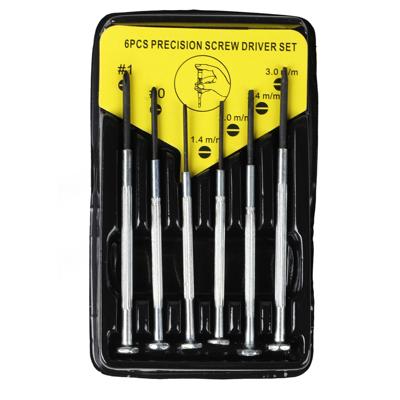 Precisie schroevendraaierset - 6-delig - mini schroevendraaier - kleine schroevendraaiers Precisie schroevendraaierset - 6-delig - mini schroevendraaier - kleine schroevendraaiers
