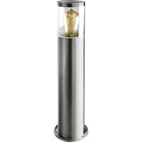 Heitronic 500682 NAXOS Staande buitenlamp LED E27 RVS - thumbnail