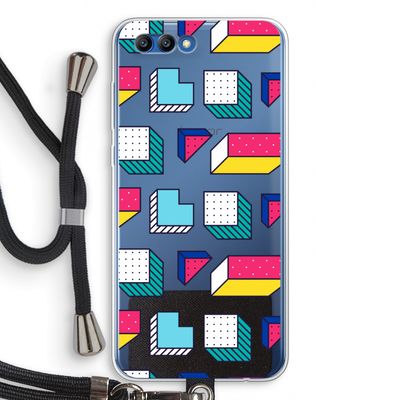 8-bit N°7: Honor 10 Transparant Hoesje met koord