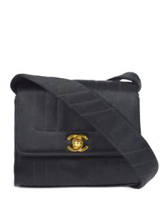 CHANEL Pre-Owned sac à bandoulière matelassé Mademoiselle (1992) - Noir