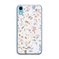 Terrazzo N°8: iPhone XR Transparant Hoesje