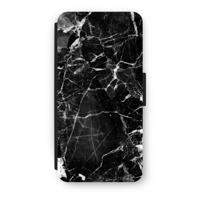Zwart Marmer 2: iPhone 8 Flip Hoesje - thumbnail