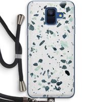 Terrazzo N°2: Samsung Galaxy A6 (2018) Transparant Hoesje met koord
