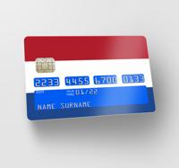 Pinpas stickers nederlandse vlag