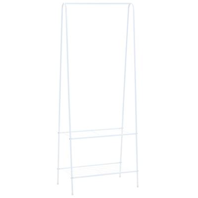 VidaXL Kledingrek 59x35x150 cm wit