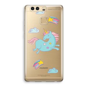 Vliegende eenhoorn: Huawei P9 Transparant Hoesje