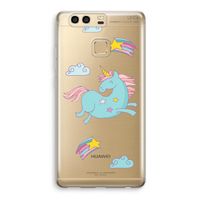 Vliegende eenhoorn: Huawei P9 Transparant Hoesje