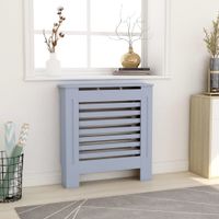 VidaXL Radiatorombouw 78 cm mdf grijs
