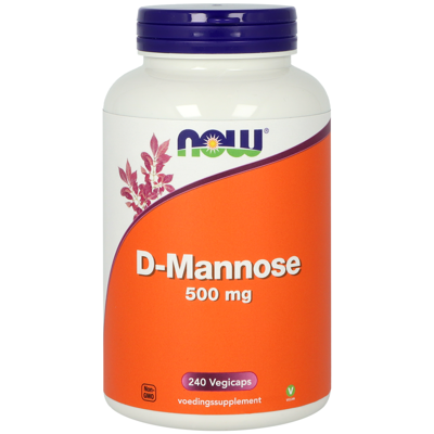 NOW D-Mannose 500mg 240 Vegetarische capsules NOW D-Mannose 500mg 240 Vegetarische capsules
