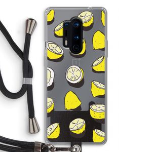 When Life Gives You Lemons...: OnePlus 8 Pro Transparant Hoesje met koord