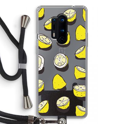 When Life Gives You Lemons...: OnePlus 8 Pro Transparant Hoesje met koord