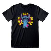 Lilo & Stitch T-Shirt Cute But Weird Size M - thumbnail