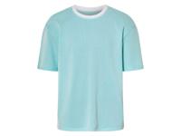 LIVERGY Heren T-shirt (Blauw/wit, XXL)