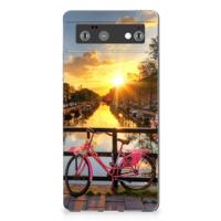Google Pixel 6 | Silliconen Back Cover | Amsterdamse Grachten