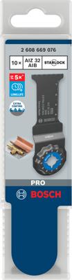 Bosch Accessoires PRO AIZ 32 AIB invalzaagblad | 32 x 50 mm | 10 stuks - 2608669076